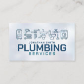 プロフェッショナル配管設備 名刺 (正面)