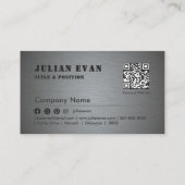 プロフェッショナル重建築機器金属 名刺 (裏面)