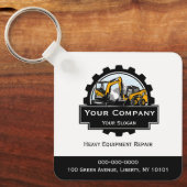 プロフェッショナル重機修理会社 キーホルダー (正面)