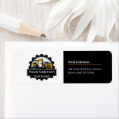 プロフェッショナル重機修理会社 ラベル (インサイチュ)