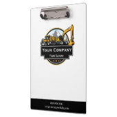 プロフェッショナル重機建築会社 クリップボード (左)