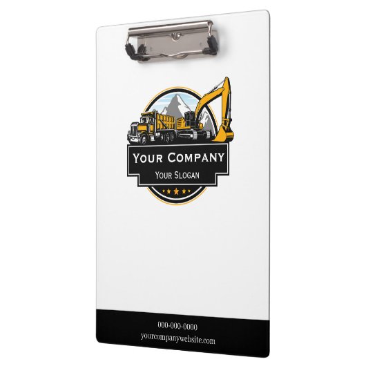 プロフェッショナル重機建築会社 クリップボード (左)