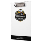 プロフェッショナル重機建築会社 クリップボード (左)