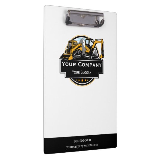 プロフェッショナル重機建築会社 クリップボード (右)