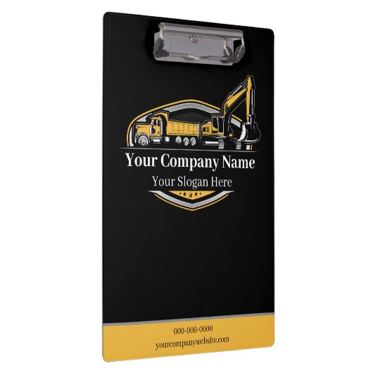 プロフェッショナル重機建築会社 クリップボード (右)