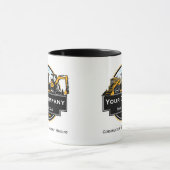 プロフェッショナル重機建築会社 マグカップ (中央)