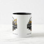 プロフェッショナル重機建築会社 マグカップ (中央)