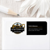 プロフェッショナル重機建築会社 ラベル (インサイチュ)