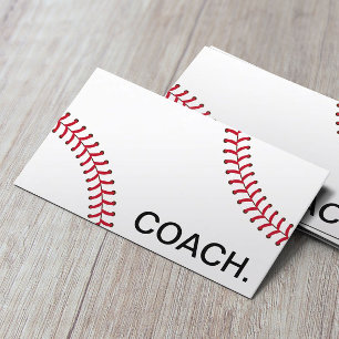 プロフェッショナル野球コーチスポーツ指導 名刺