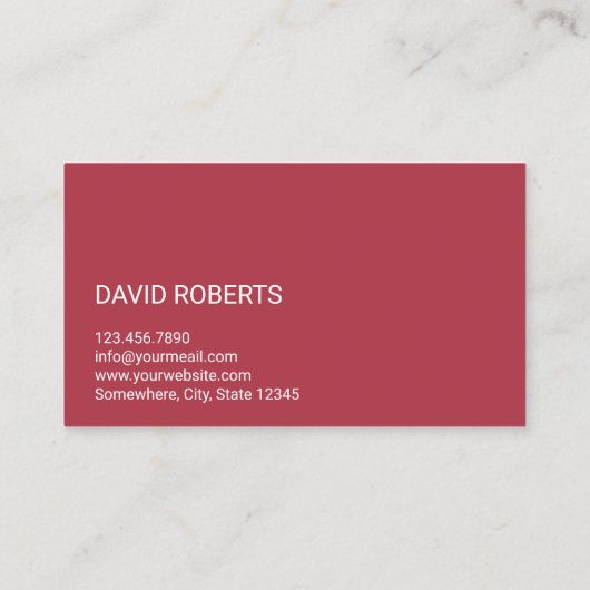 プロフェッショナル野球コーチスポーツ指導 名刺 (裏面)