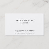 プロフェッショナル金ゴールドはかりで測弁護士法律事務所 名刺 (裏面)