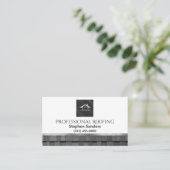 プロフェッショナル金ゴールドルーフィングシングルズ建築ブ 名刺 (スタンド正面)