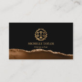 プロフェッショナル金ゴールド弁護士事務所弁護士 名刺 (正面)