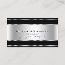 プロフェッショナル金属エレガント銀モダンブラック