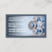 プロフェッショナル金属工具建築会社 名刺 (正面)