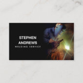 プロフェッショナル金属溶接施工業者 名刺 (正面)