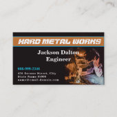 プロフェッショナル金属溶接施工業者 名刺 (正面)