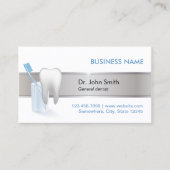 プロフェッショナル銀ベルト歯科アポイントメント 予約カード (正面)