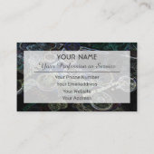 プロフェッショナル銀行または金融専門家向け 名刺 (裏面)