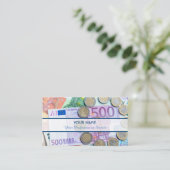 プロフェッショナル銀行または金融専門家向け 名刺 (スタンド正面)