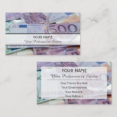 プロフェッショナル銀行家または金融の専門家のためのbusin 名刺 (正面/裏面)