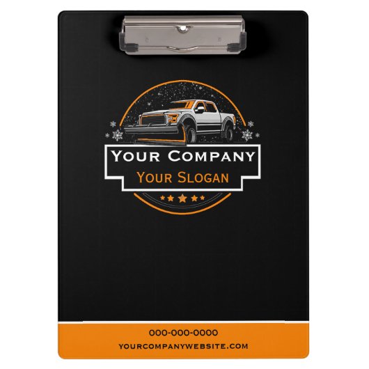 プロフェッショナル除雪機 クリップボード (正面)