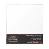 プロフェッショナル除雪機 ノートパッド (正面)