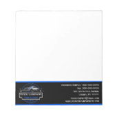 プロフェッショナル除雪機 ノートパッド (正面)