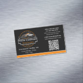 プロフェッショナル除雪機 マグネット名刺 (インサイチュ)