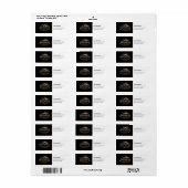 プロフェッショナル除雪機 ラベル (フルシート)