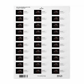 プロフェッショナル除雪機 ラベル (フルシート)