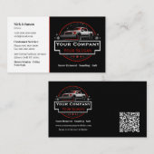 プロフェッショナル除雪機 名刺 (正面/裏面)