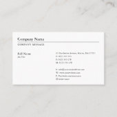 プロフェッショナル階級の平野 名刺 (正面)