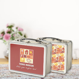 プロフェッショナル電気工事士電子ビジネスブランディング メタルランチボックス