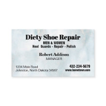 プロフェッショナル靴修理名刺