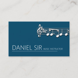 プロフェッショナル音楽教師名刺 名刺