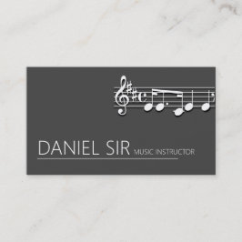 プロフェッショナル音楽教師名刺 名刺