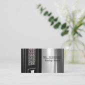 プロフェッショナル食品自動販売機サービス 名刺 (スタンド正面)