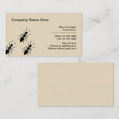 プロフェッショナル駆除剤及び有害生物防除 名刺 (正面/裏面)