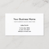 プロフェッショナル駆除剤有害生物防除 名刺 (裏面)