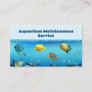 プロフェッショナル魚水族館整備業 名刺