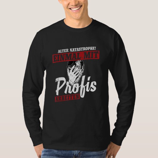 プロフェッショナル1で一度の旧災害 Tシャツ (正面)