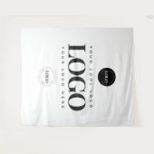 プロフェッショナル3ロゴ会社のビジネス背景 タペストリー (正面(横))