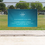 プロフェッショナル5'バナー付きビジネスロゴ 横断幕 (インサイチュ)