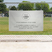 プロフェッショナル5'バナー付きビジネスロゴ 横断幕 (インサイチュ)