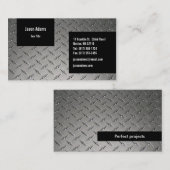 プロフェッショナル|のトレンディー 名刺 (正面/裏面)
