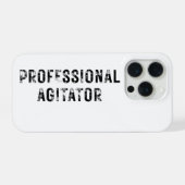 プロフェッショナル・アギテーター iPhoneケース (裏面横)