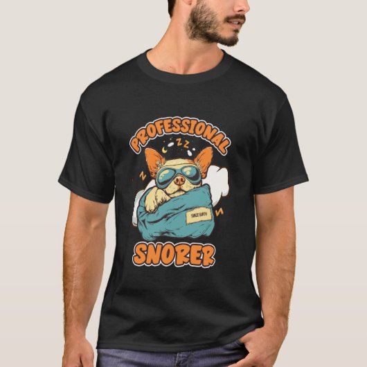 プロフェッショナル・イビキ Tシャツ (正面)