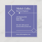 プロフェッショナル エレガンス スクエア 名刺 (裏面)