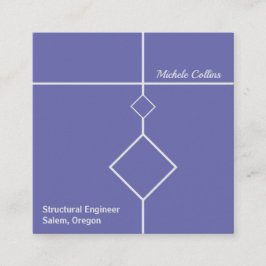 プロフェッショナル エレガンス スクエア 名刺